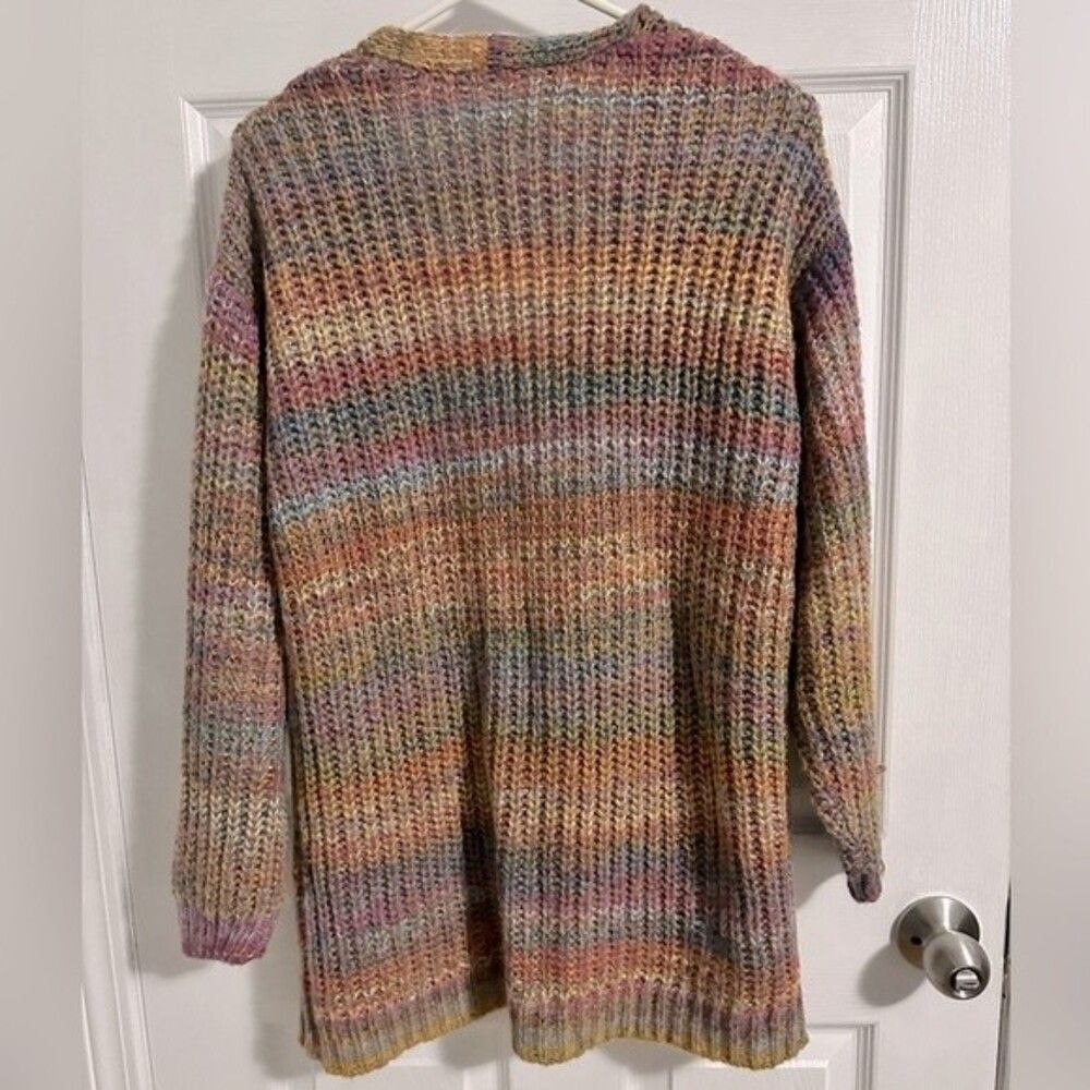 American Rag Cardigan Multi Color Oversized.  Size Large - Picture 4 of 7
